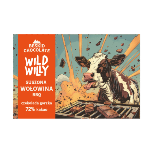 Czekolada gorzka 72% z wołowiną BBQ Czekolada gorzka 72% z wołowiną BBQ