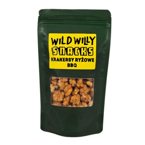 Wild Willy Krakersy Ryżowe o Smaku BBQ Wild Willy Krakersy Ryżowe o Smaku BBQ