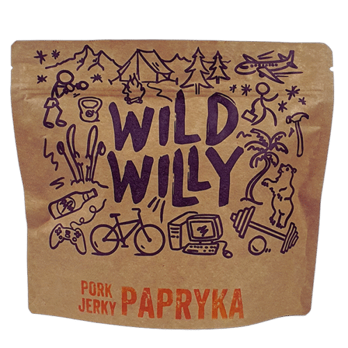 Suszona wieprzowina - Papryka 100 g