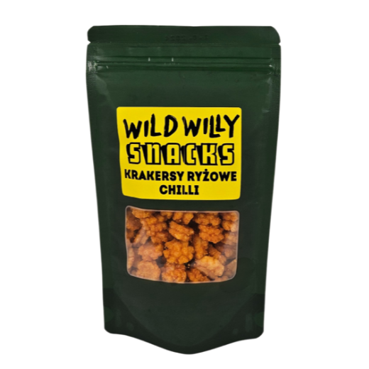 Wild Willy Krakersy Ryżowe o Smaku Chilli 60g
