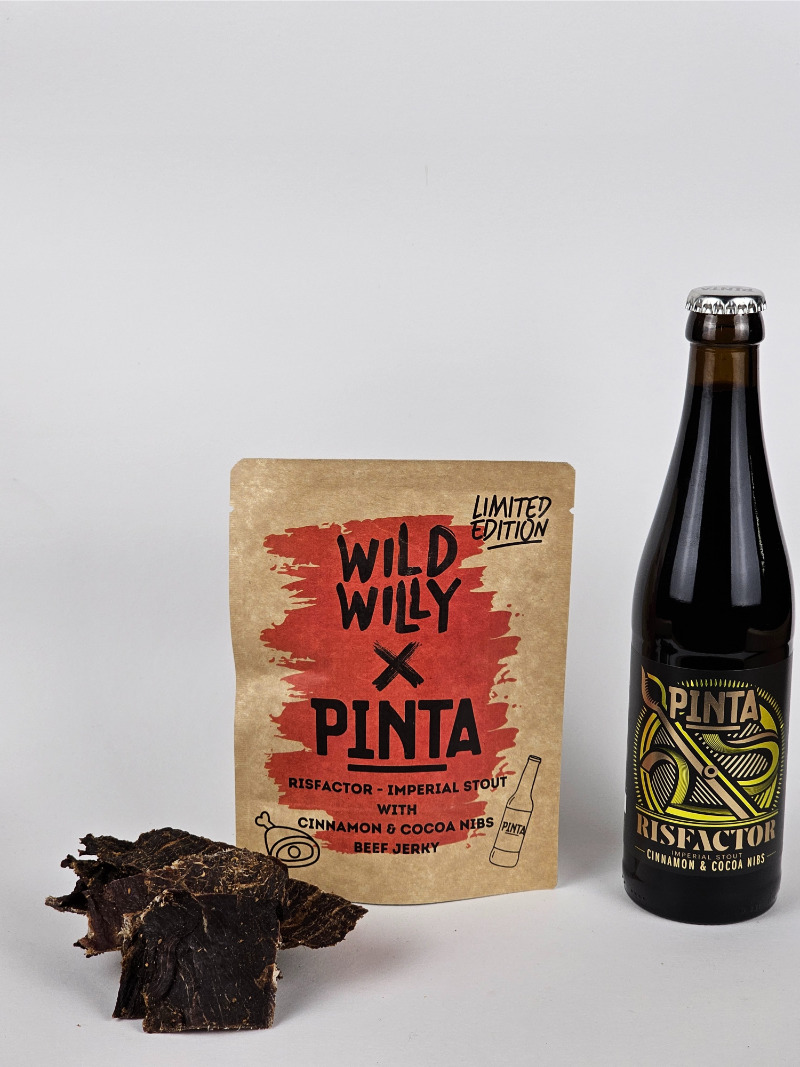 Wild Willy x Pinta Risfactor Beef Jerky