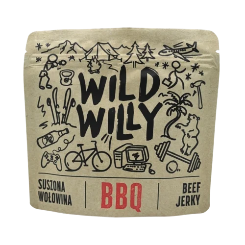 Wild Willy Beef Jerky BBQ 100g