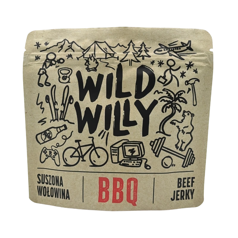 Wild Willy Beef Jerky BBQ 100g