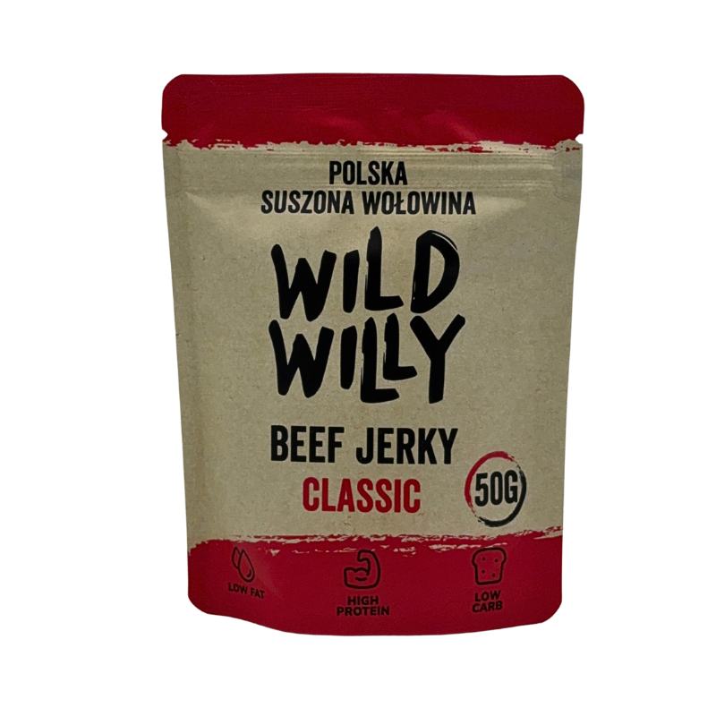 Wild Willy Beef Jerky Classic 50g