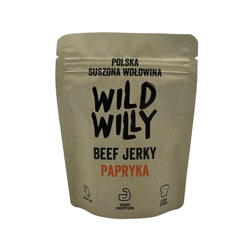 Wild Willy Beef Jerky Papryka 30g