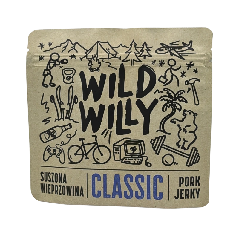 Wild Willy Pork Jerky Classic 100g