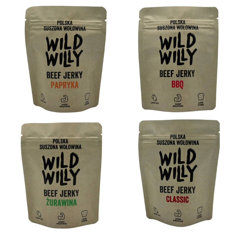 Wild Willy Zestaw Starter 4x30g